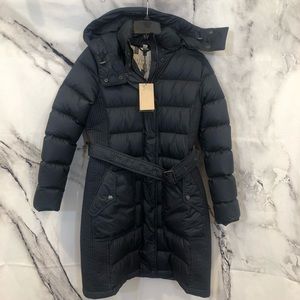 Women’s Long Hoxheath Coat Navy size M